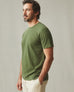 Men's Hemp Jersey Crew Tee - Chive